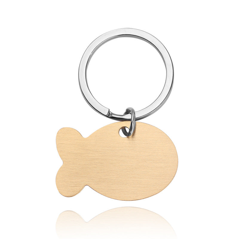 Pet ID tag finish options