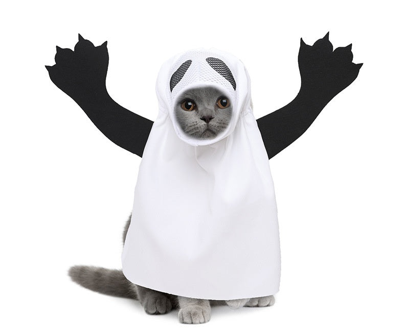 Ghost pet costume packaging