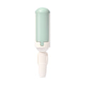 Reusable pet hair remover roller with self-cleaning base