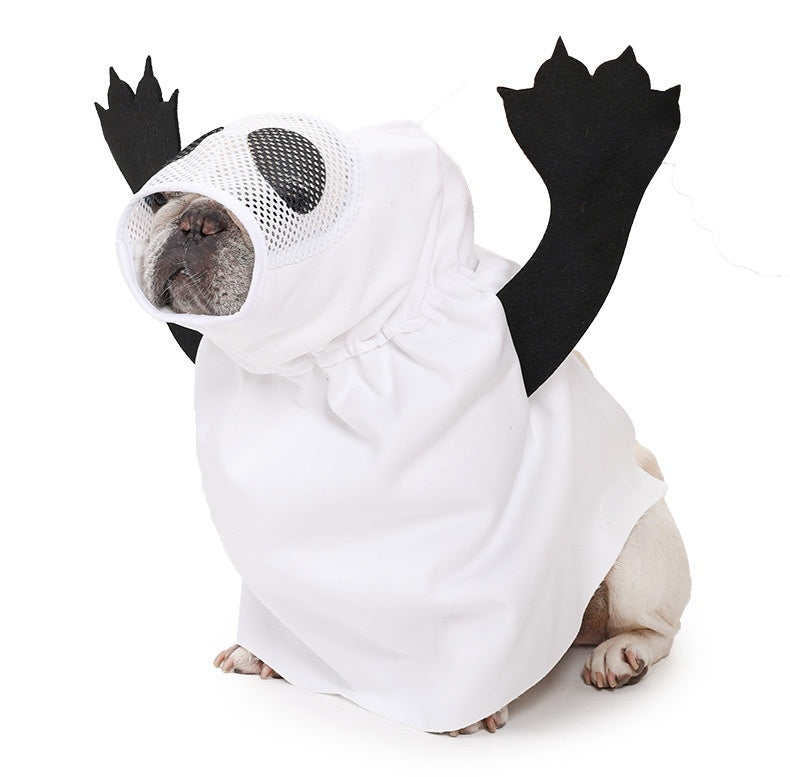 Ghost pet costume size chart